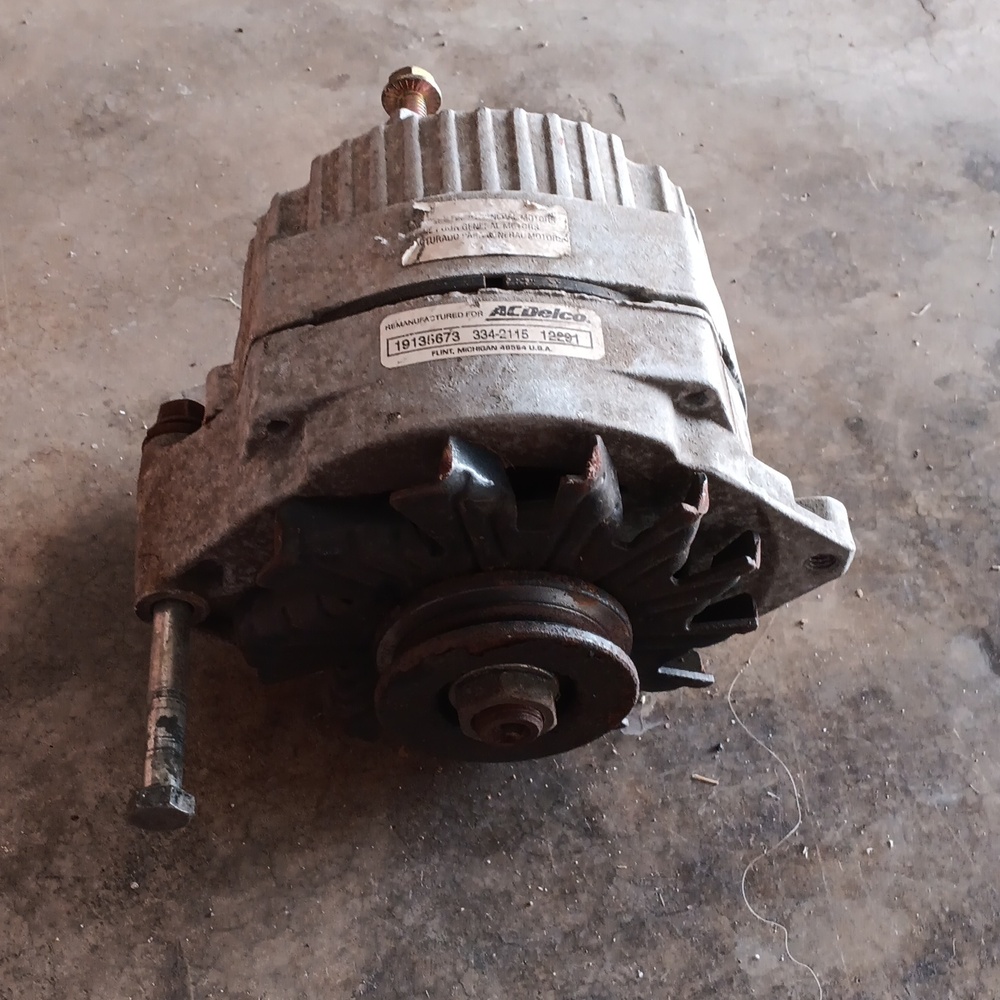 Org 1976 chevy corvette alternator